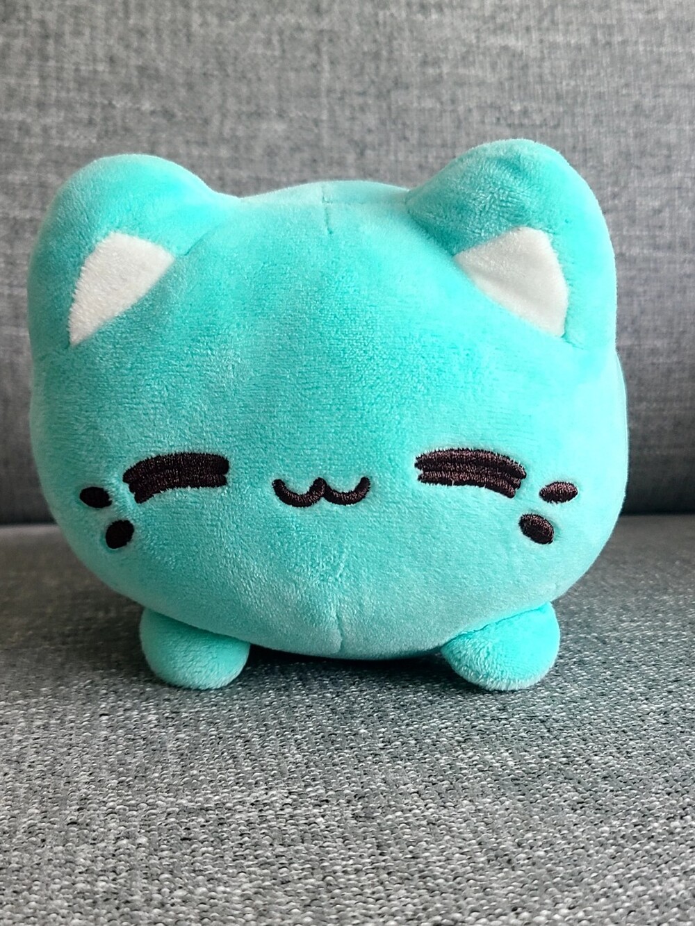 Aurora Enchanting Tasty Peach, Mint Meowchi Stuffed, 7in. - Picture 1 of 6